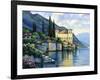 Reflections of Lago Maggiore-John Zaccheo-Framed Giclee Print