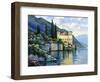 Reflections of Lago Maggiore-John Zaccheo-Framed Giclee Print