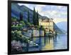 Reflections of Lago Maggiore-John Zaccheo-Framed Giclee Print