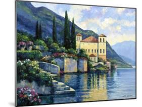 Reflections of Lago Maggiore-John Zaccheo-Mounted Giclee Print