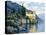 Reflections of Lago Maggiore-John Zaccheo-Stretched Canvas