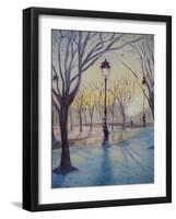 Reflections of Lamp Post Dome Church, 2010-Antonia Myatt-Framed Giclee Print