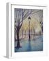 Reflections of Lamp Post Dome Church, 2010-Antonia Myatt-Framed Giclee Print