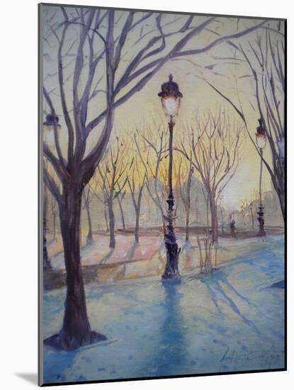 Reflections of Lamp Post Dome Church, 2010-Antonia Myatt-Mounted Giclee Print