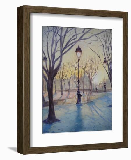 Reflections of Lamp Post Dome Church, 2010-Antonia Myatt-Framed Giclee Print