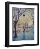 Reflections of Lamp Post Dome Church, 2010-Antonia Myatt-Framed Giclee Print