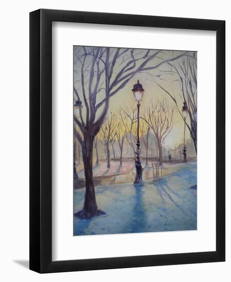 Reflections of Lamp Post Dome Church, 2010-Antonia Myatt-Framed Giclee Print