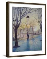 Reflections of Lamp Post Dome Church, 2010-Antonia Myatt-Framed Giclee Print