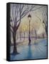 Reflections of Lamp Post Dome Church, 2010-Antonia Myatt-Framed Stretched Canvas