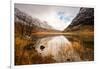 Reflections of Loch Achtriochtan in the Highlands, Scotland Uk-Tracey Whitefoot-Framed Photographic Print