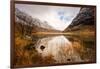 Reflections of Loch Achtriochtan in the Highlands, Scotland Uk-Tracey Whitefoot-Framed Photographic Print