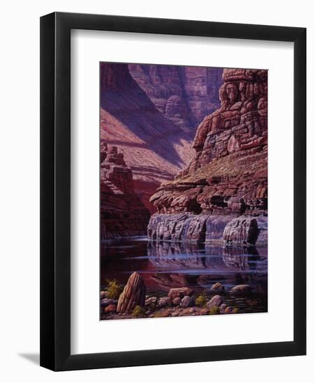 Reflections of Marble-R.W. Hedge-Framed Premium Giclee Print