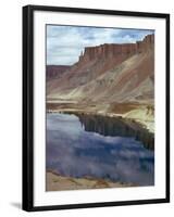 Reflections of Mountains in the Water of the Band-I-Amir Lakes in Afghanistan-Sassoon Sybil-Framed Photographic Print