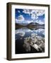 Reflections of Mt. Tuni Condoriri in the Cordillera Real, Bolivi-Sergio Ballivian-Framed Photographic Print