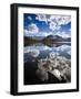 Reflections of Mt. Tuni Condoriri in the Cordillera Real, Bolivi-Sergio Ballivian-Framed Photographic Print