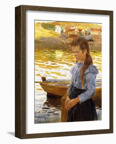 Reflections of Summer-Carl Wilhelm Wilhelmson-Framed Giclee Print