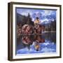 Reflections of the Rockies-Jack Sorenson-Framed Art Print