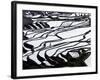 Reflections Off Water Filled Rice Terraces, Yuanyang County, Honghe, Yunnan Province, China-Peter Adams-Framed Photographic Print