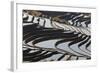 Reflections Off Water Filled Rice Terraces, Yuanyang, Honghe, China-Peter Adams-Framed Photographic Print