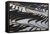 Reflections Off Water Filled Rice Terraces, Yuanyang, Honghe, China-Peter Adams-Framed Stretched Canvas