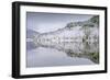 Reflections on Loch Chon in winter, Aberfoyle, Stirling, The Trossachs, Scotland, United Kingdom-John Potter-Framed Photographic Print