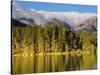 Reflections on Sprague Lake, Rocky Mountain National Park, Colorado, USA-Michel Hersen-Stretched Canvas