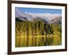 Reflections on Sprague Lake, Rocky Mountain National Park, Colorado, USA-Michel Hersen-Framed Premium Photographic Print