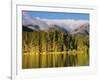 Reflections on Sprague Lake, Rocky Mountain National Park, Colorado, USA-Michel Hersen-Framed Photographic Print