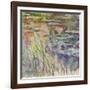 Reflections on the Water, 1917-Claude Monet-Framed Giclee Print