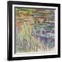 Reflections on the Water, 1917-Claude Monet-Framed Giclee Print