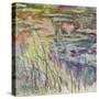 Reflections on the Water, 1917-Claude Monet-Stretched Canvas