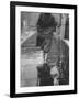 Reflections on Wet Pavement-Emil Otto Hoppé-Framed Photographic Print