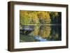 Reflections, Otter Lake, Blue Ridge Parkway, Smoky Mountains, USA.-Anna Miller-Framed Photographic Print