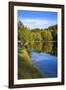 Reflections, Otter Lake, Blue Ridge Parkway, Virginia, USA.-Anna Miller-Framed Photographic Print