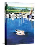 Reflections Stage Harbor-Gregory Gorham-Stretched Canvas