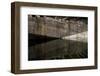 Reflections under a railway bridge-Natalie Tepper-Framed Photo