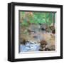 Reflections under Green-Angela Saxon-Framed Art Print