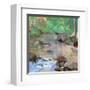 Reflections under Green-Angela Saxon-Framed Art Print