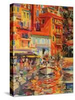 Reflections, Villefranche, 2002-Peter Graham-Stretched Canvas