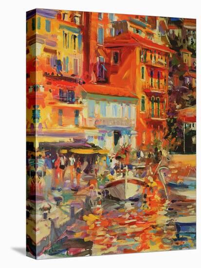 Reflections, Villefranche, 2002-Peter Graham-Stretched Canvas