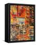 Reflections, Villefranche, 2002-Peter Graham-Framed Stretched Canvas