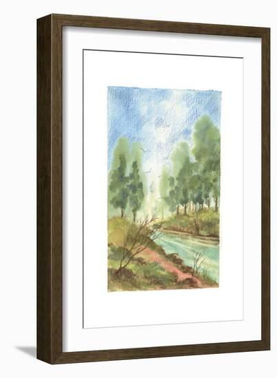 Reflections-Maria Trad-Framed Giclee Print