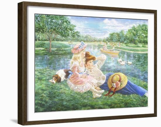 Reflections-Lee Dubin-Framed Giclee Print