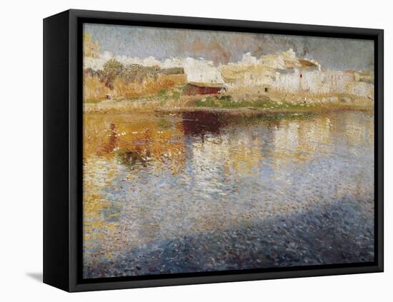 Reflections-Joaquim Mir y Trinxet-Framed Stretched Canvas