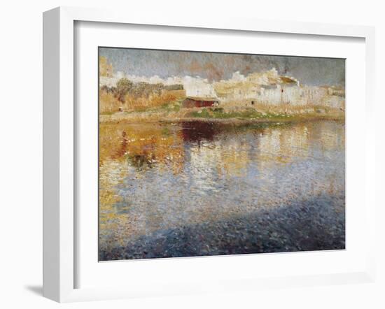 Reflections-Joaquim Mir y Trinxet-Framed Art Print