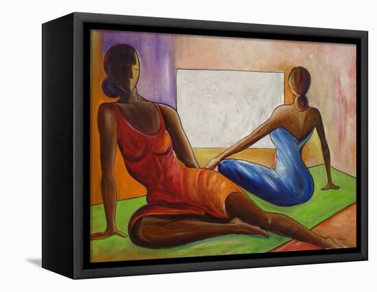 Reflections-Ikahl Beckford-Framed Stretched Canvas