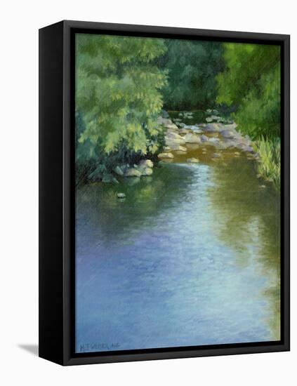 Reflections-Mary Jean Weber-Framed Stretched Canvas