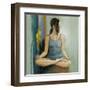 Reflective Woman I-Lanie Loreth-Framed Art Print