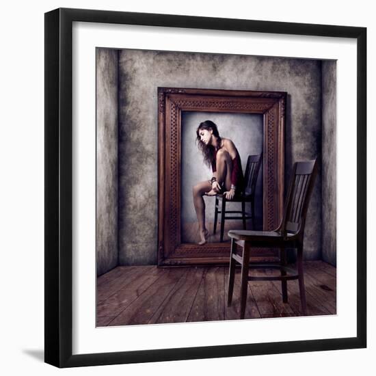 Reflejo-Claudia Mendez-Framed Photographic Print