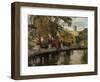 Reflejos en el Estanque-Poch Romeu-Framed Art Print